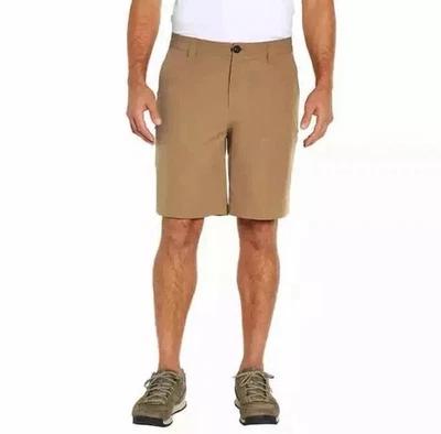 Mens Orvis Tech Shorts Size 36 Tan, 4-way Stretch, Comfort Waist, New with Tags - Image 1 of 4