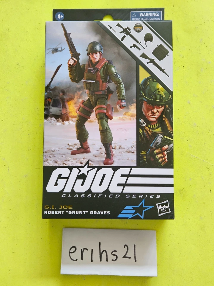 G.I. Joe Classified Series Robert Grunt Graves #87 Hasbro Nuevo Foto 1 de 4