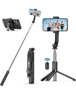 SelfieShow Selfie Stick Extendable Tripod Wireless Remote Tripod Stand - Picture 1 of 12