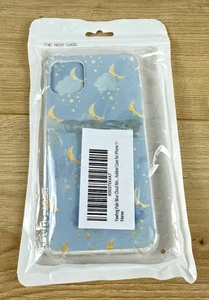 Custodia telefono Yawheg blu pallido nuvola stelle luna per iPhone 11 - Foto 1 di 3
