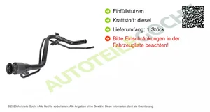 Einfüllstutzen Kraftstoffbehälter Einfüllrohr für Toyota Yaris P9 1.0 1.3 - Bild 1 von 6