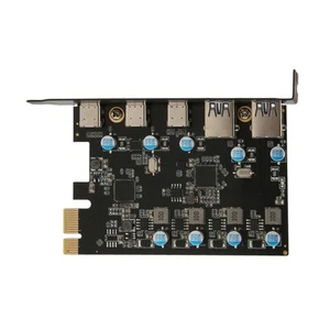 Up5300 5 Ports USB 3.1 PCIe Erweiterungskarte 5 Gbps Schnelle Übertragung De NTS - Afbeelding 1 van 22