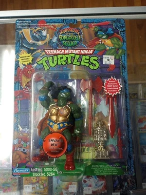 Teenage Mutant Ninja Turtles - 1994 - Warriors of Forgotten Sewer Savage Leo - NUEVO Foto 1 de 4