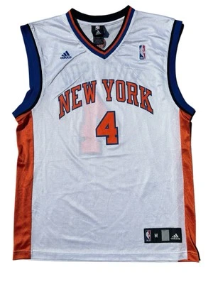 Camiseta deportiva de baloncesto vintage Adidas NBA New York Knicks #4 Nate Robinson malla talla M Foto 1 de 4