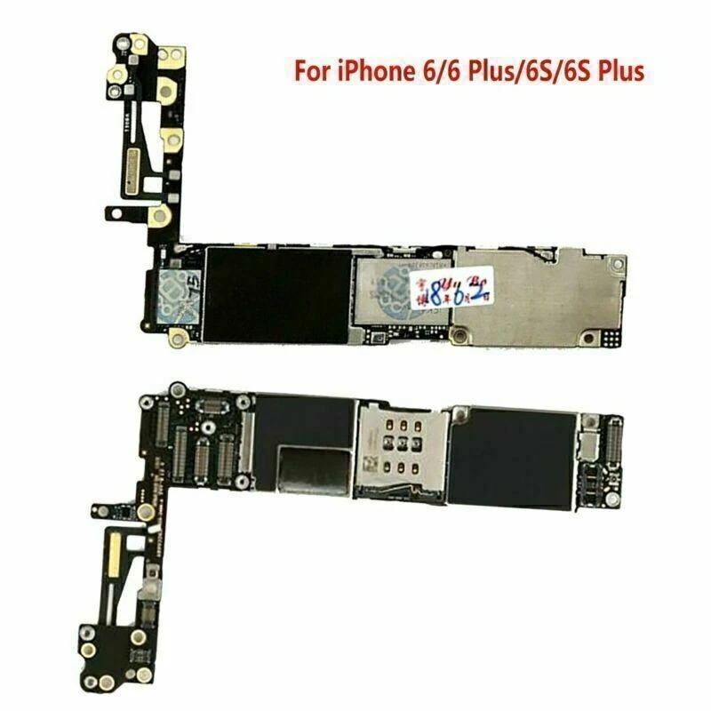 Main Motherboard Logic Board For iPhone 6/6 Plus/6S Plus 16GB 64GB Unlocked HYA - Image 1 of 4