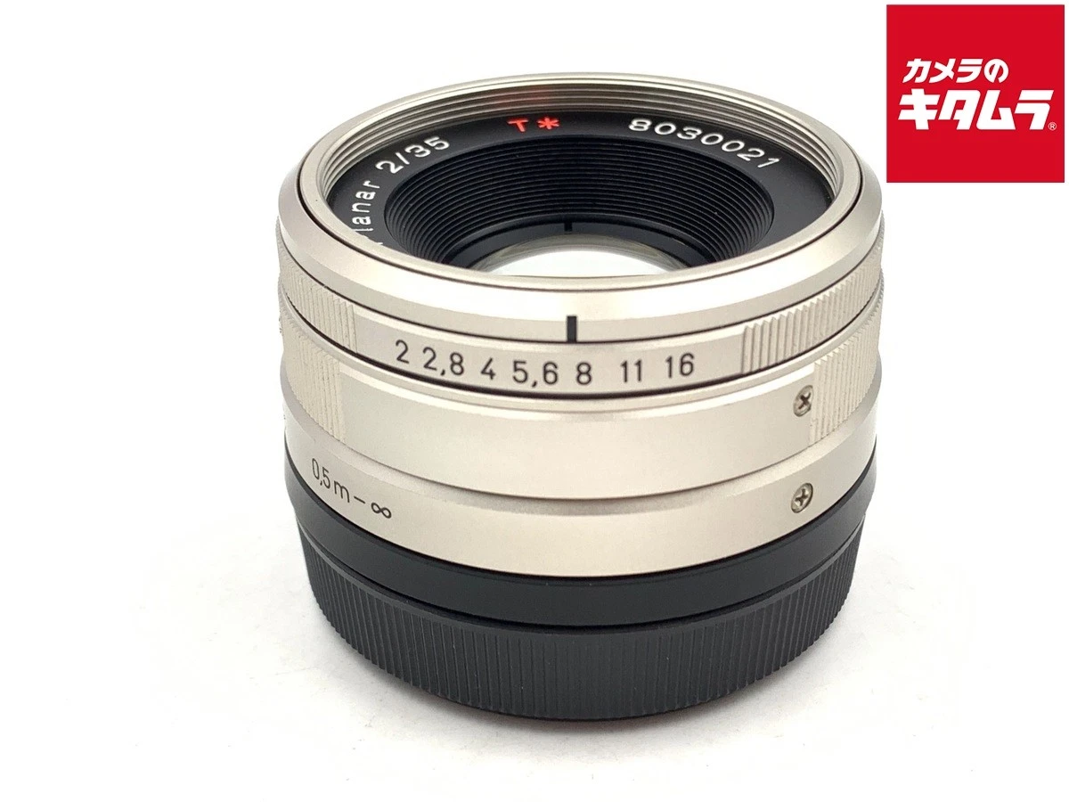 Carl Zeiss Planar 2/35 レンズ ZEISS Planar T* 35mm Focal f/2 Camera Lenses for sale - eBay