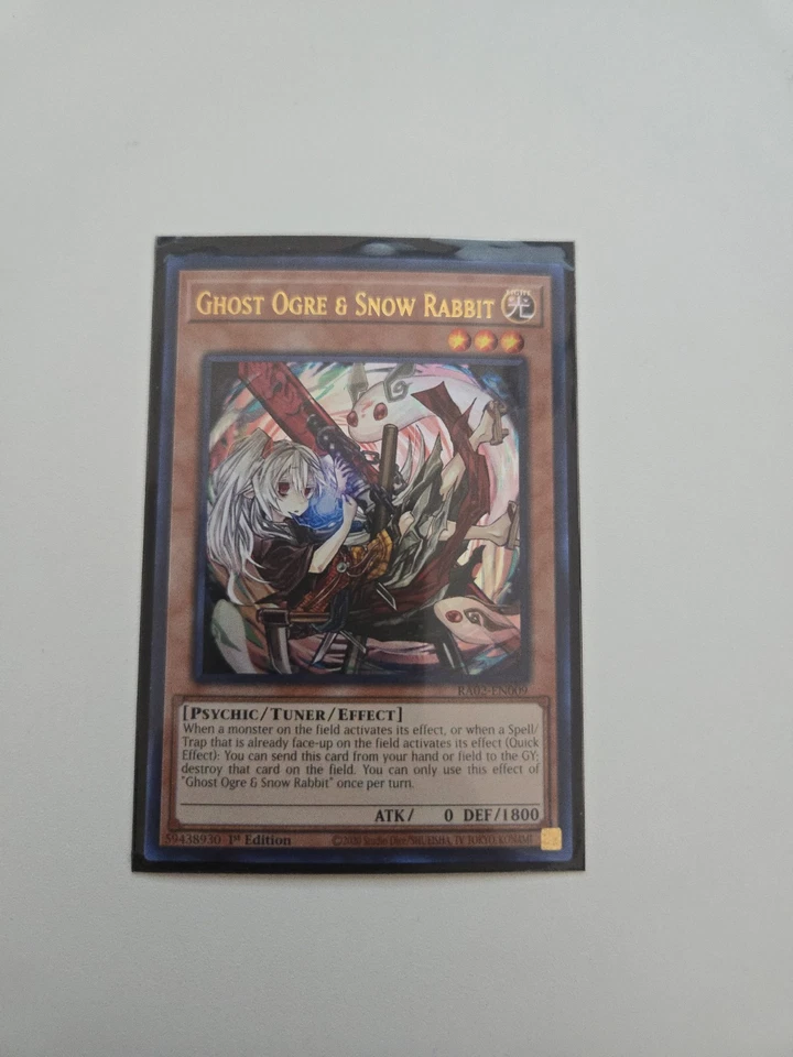 Ghost Ogre Rabbit And Snow Rabbit Alt Art Ra02-en009 PUR 1ST ED - Image 1 of 1