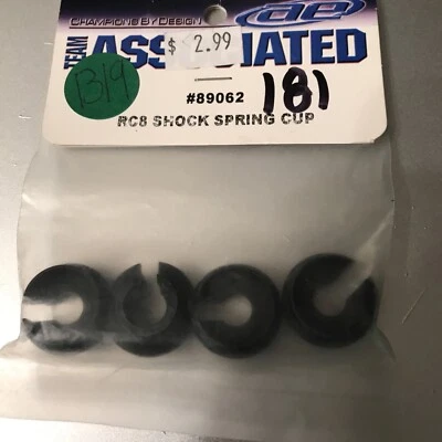 Team Associated 89062 - RC8 shock spring cup - Image 1 of 3