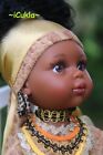 Paola Reina doll ~Las Amigas~NORA  AFRICANA~13.5"~34cm~iCukla~Spain Doll~new2021