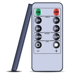10-Key Remote Timer For GenSwin Rechargeable LED 3D Flameless Candles New - Picture 1 of 5