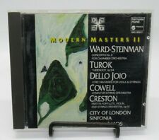 DAVID AMOS - MODERN MASTERS II: CITY OF LONDON SINFONIA MUSIC CD, TUROK COWELL +