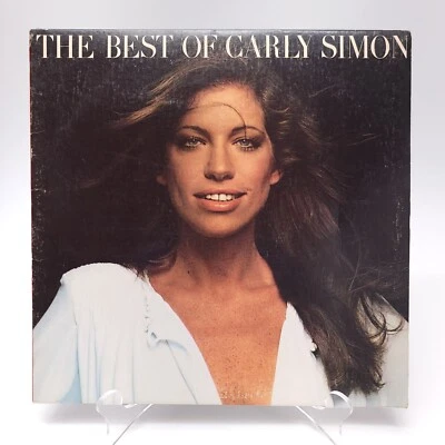 Carly Simon - The Best Of Carly Simon Vinyl LP - 1975 - Elektra 6E-109 - Image 1 of 4