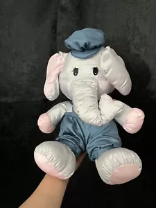 Vtg 1987 Sailor Elephant Nylon Plush Puffalump Potpourri Press 12.5" - Picture 1 of 4