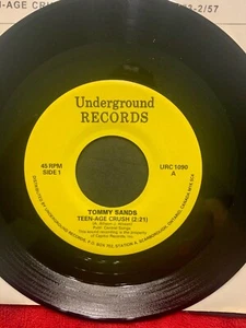 TOMMY SANDS-2 HITS On One 45-"Teenage Crush" & "Goin' Steady"-1957-Capitol-NM - Picture 1 of 2