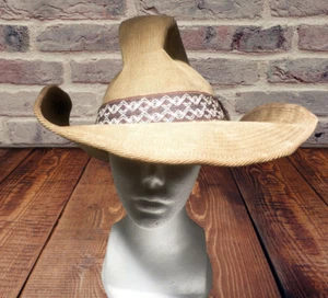 Sombrero Rancho Vaquero Occidental Marrón Claro Colección The Duke Talla .L 71/4 - 73/8 - Imagen 1 de 7