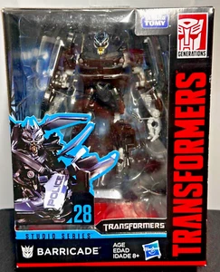 Transformers BARRICADE Studio series 28 Deluxe Class Takara Tomy Black - New - Picture 1 of 11
