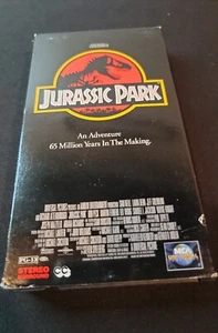 Jurassic Park by Steven Spielberg (VHS, 1993) - Picture 1 of 2