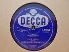 LORD ROCKINGHAM'S XI - Hoots Mon / Blue Train 78 rpm disc