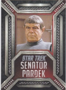 Archivos e inscripciones de Star Trek TNG VILLANOS CORTE LÁSER inserto PC53/PARDEK - Imagen 1 de 1