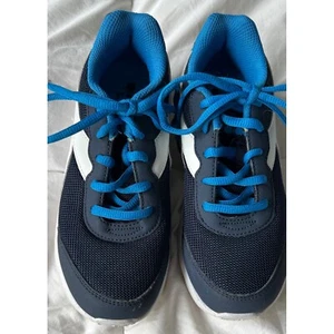 Diadora Athletic Sneakers Running Shoes Comfort Walking Blue White Kids Size - Picture 1 of 6