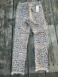 Gap Denim ~ NWT ~ Girls Leopard Print Stretch Jegging Ankle ~ Size 8 - Picture 1 of 8