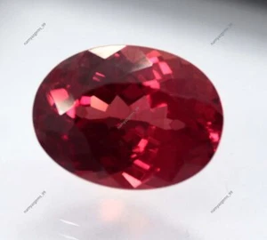 10,50 ct natürlicher zertifizierter SPINEL roter ovaler Schliff makelloser Ed... - Bild 1 von 8