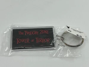 Vintage Disneyland "The Twilight Zone Tower of Terror"  Key Ring Keychain - Picture 1 of 5