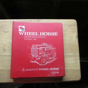 1973 Wheel Horse Dealer Sales Manual binder - Picture 1 of 12