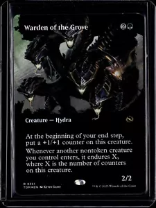 Warden of the Grove - 351 - Foil - TDM - NM - MTG Magic the Gathering - Picture 1 of 1