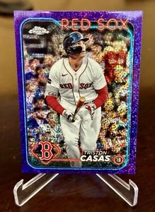 2024 Topps Chrome Triston Casas Purple Sparkle Refractor /299 Red Sox - Bild 1 von 1