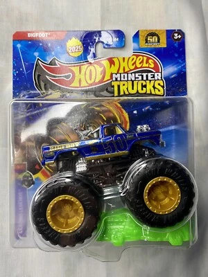 Hot Wheels Monster Trucks 2025 Bigfoot 50 aniversario Spectraflame Foto 1 de 2