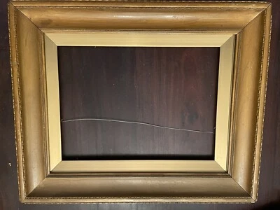Antique Wood Frame for Paintings outside 21,5"X17,5" inside 10,5"X14,5" - Image 1 of 4