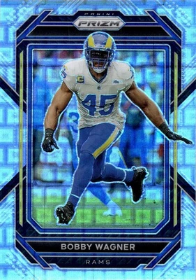 2022 Panini Prizm Pandora Premium Silver Holo /400 #166 Bobby Wagner Rams - Image 1 of 3