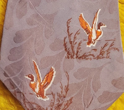 1940s 1950s ~ BOLD VINTAGE SPACE AGE ATOMIC ~ MENS TIE ~ THE SPORTSMAN ~ 53" - Image 1 of 4