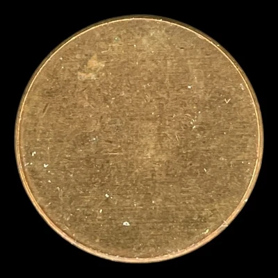 Blank Planchet Cent Copper 3.1g Pre-1983 Genuine Mint Error Coin - Image 1 of 2
