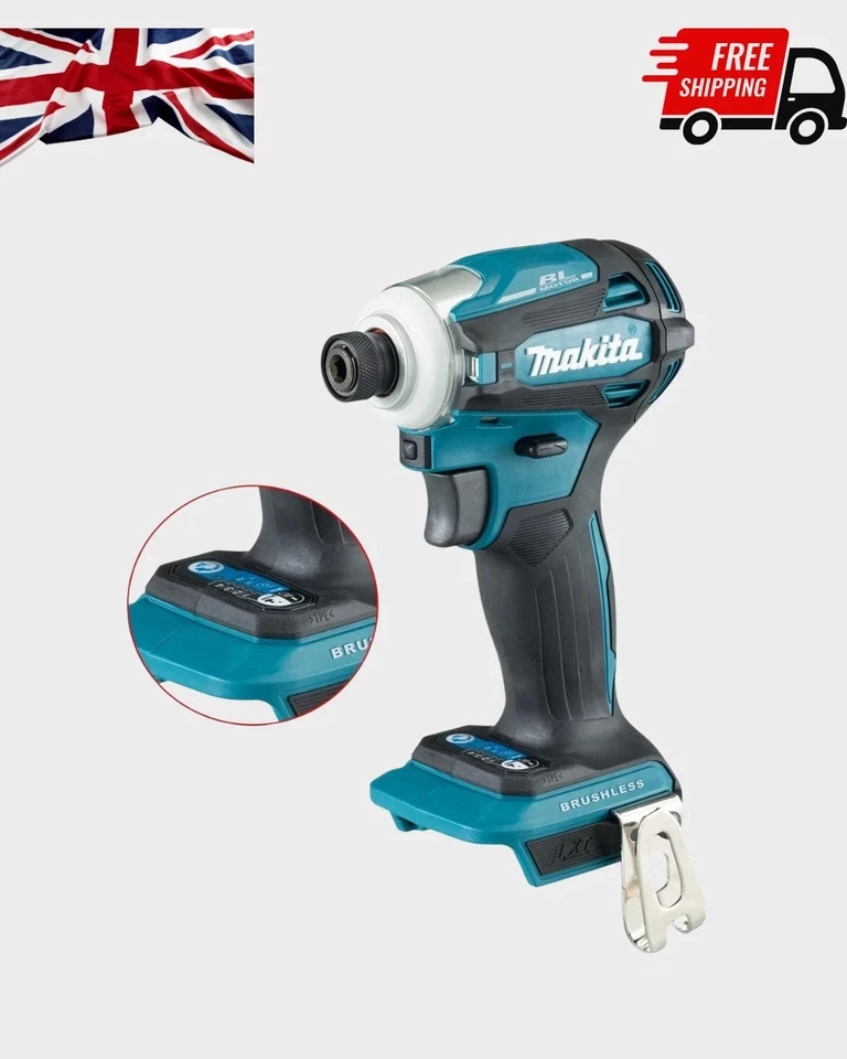 Makita DTD172Z 18v Lithium Brushless Cordless 4 Stage Impact Driver - Image 1 of 2