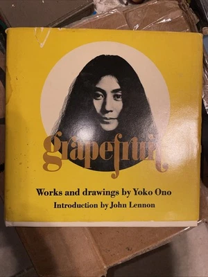 Grapefruit by Yoko Ono First Printing 1970 Hardcover DJ John Lennon Foto 1 de 4
