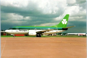 No.66 Aer Lingus Airlines EI-CDB B737-548 Ireland Postcard - Picture 1 of 2