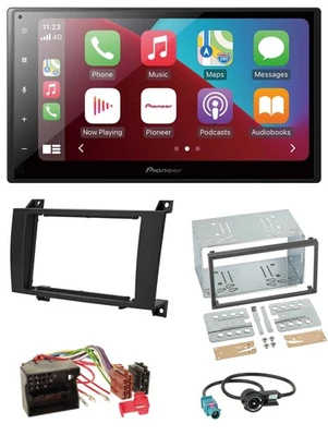 Pioneer USB MP3 DAB 2DIN Bluetooth Autoradio für Mercedes SLK R171 2004-2011 - Bild 1 von 4