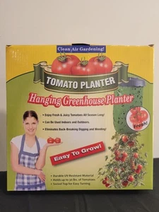 Handy Trends Hanging Tomato Planter Greenhouse Clean Air Gardening - Picture 1 of 7