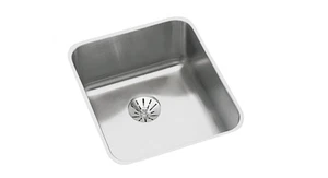 Elkay ELUHAD111655PD Lustertone 14" Undermount Single Basin Kitchen Sink - Picture 1 of 2