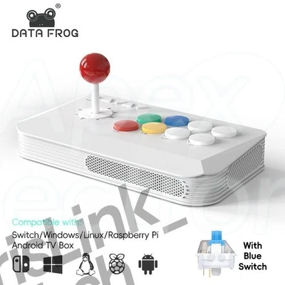 DATA FROG Y5A Arcade Stick Wireless BT/2.4G + Wired for Switch/PC - Image 1 of 4