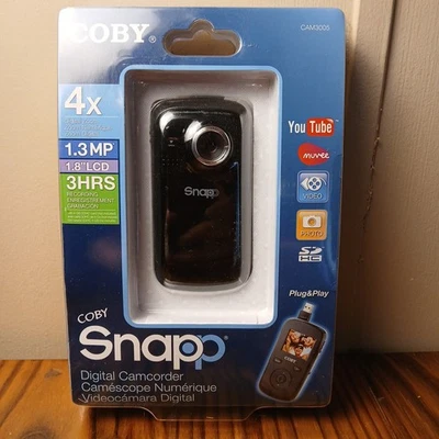 Coby Snapp Digital Camcorder CAM3005 New - Image 1 of 4