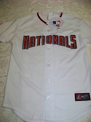 Majestic молодежи Джерси Washington Nationals новый с Ярлыками большой - Изображение 1 из 4