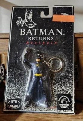 Vintage Batman Returns Keychain 1992 DC Comics Applause Toys New Old Stock - Image 1 of 2