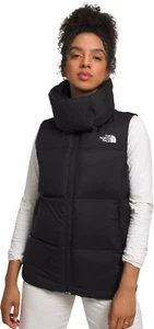 Women's The North Face Black Glacier Basin 600 Down Vest Jacket XL New $270 - Picture 1 of 4