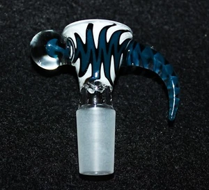 Tazón deslizante de vidrio ARCTIC PULSE 14 mm con pantalla incorporada Tazón deslizante para tabaco 14 mm - Imagen 1 de 5