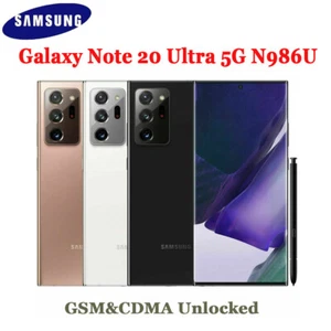 NEW SEALED Samsung Note 20 Ultra 5G N986U 128GB GSM CDMA Unlocked Smartphone US - Picture 1 of 10