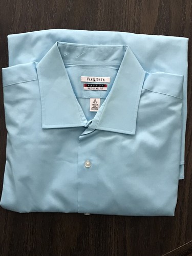 VANS Camicia elegante Van Heu Oxford uomo blu acqua 17 34 35
