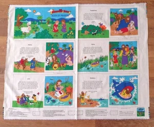 Cranston Village Vintage Fabric Panel The Beginners Bible - Makes A Fabric Book - Picture 1 of 19